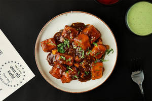 Paneer Manchurian Dry