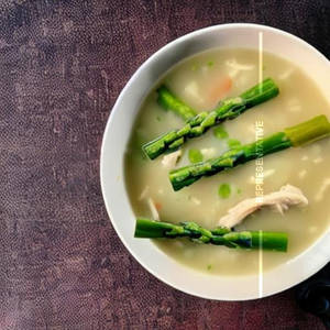Cream Of Chicken & Asparagus Soup
