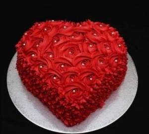 Valentine special  cake...600gm