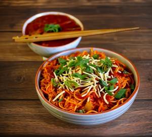 Chicken tripple schezwan fried rice