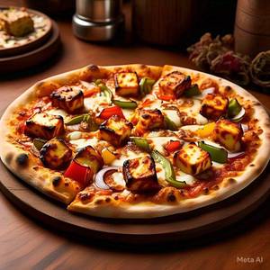 Tandoori Paneer Tikka Pizza