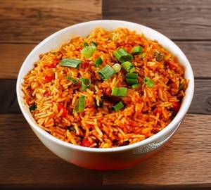 Veg tripple schezwan fried rice