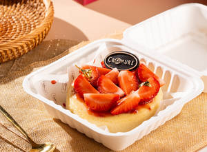 Strawberry Newyork Bento Cake