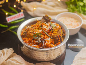 Hyderabadi Chicken Dum Biryani