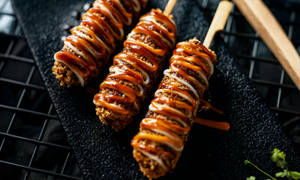 Chicken & Cheese Corn Dog