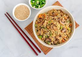 Mushroom Fried Rice