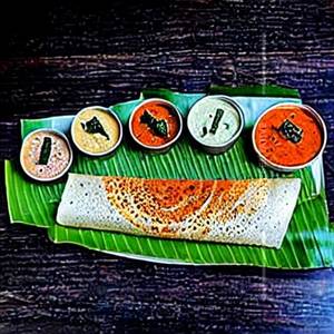 Podi Cheese Masala Dosa