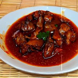 Roasted Pork Hong Kong Sauce Dry