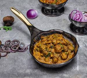 Mushroom Matar Masala