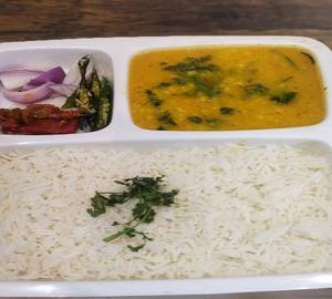 Dal Fried With Rice (one plate)