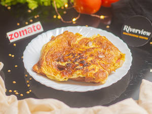 Butter Toast With Cheese Omelette