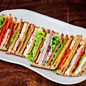 Club sandwich toast fresh