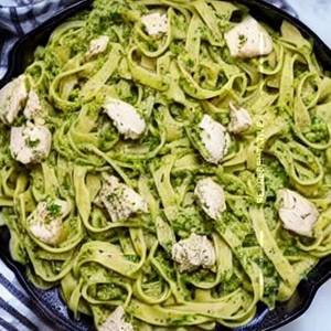 Chicken Fettuccini Pesto