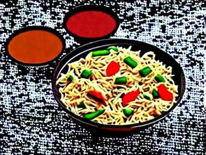 Chicken Singapore fried.rice