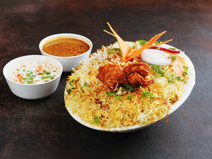 Zafrani Chicken Fried Piece Biryani