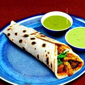 Pita Fish Amritsari Roll