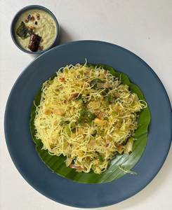 Tossed ghee lemon shavige