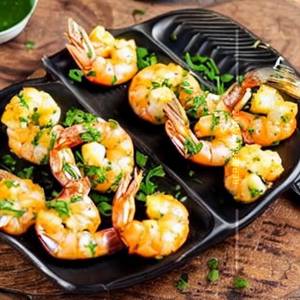 Butter Garlic Prawns
