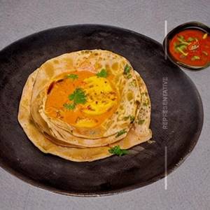 Kerala Parotta & Egg Curry