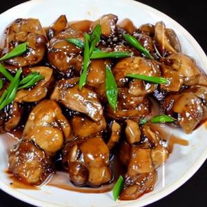 Pork & Mushroom Oyster Sauce Dry