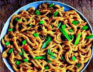 Veg Manchurian soft noodles