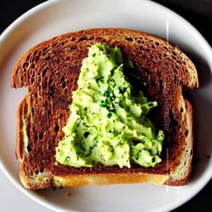 Creamy avocado toast