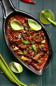 Mushroom Chilli Dry