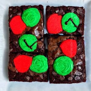 Christmas Theme Brownie Veg