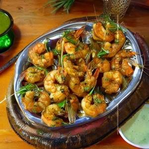 Prawns Onion Fry