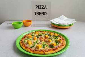 Capsicum and Paneer Pizza [7 inches]