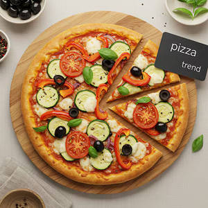 Napoli Veggies Semizza Pizza