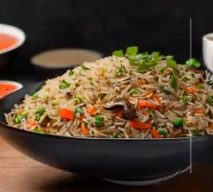 Schezwan Mushroom Fried Rice