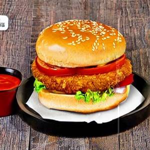 Onion Capsicum Burger