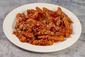 Honey chilli potato