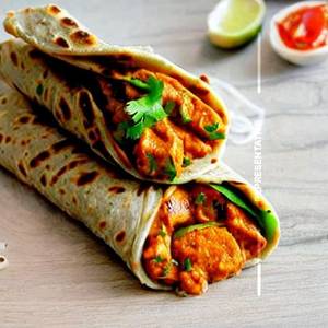 Tortilla Mushroom Tikka Wrap
