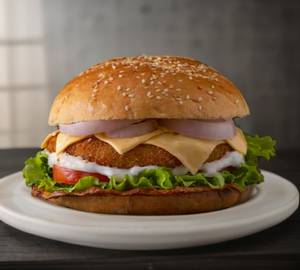 Double cheesy layer burger