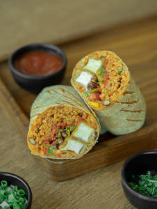 Mexican Crispy Paneer Burrito