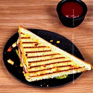 Smoked Cheese Grilled Panini Sandwich