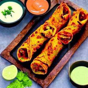 Kathi Chicken Malai Tikka Roll