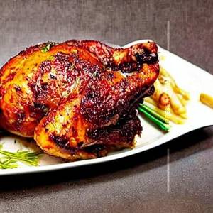 Parmesan Butter Garlic Roast Chicken