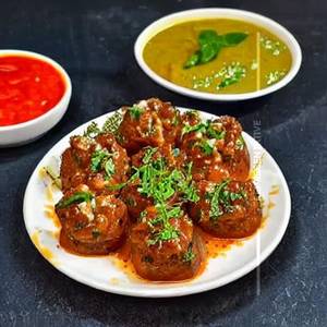 Stuffed Mushroom In Paprika Sauce