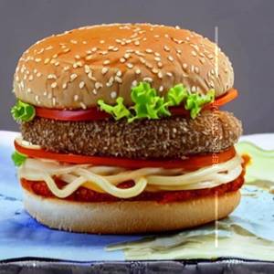 Noodles Burger