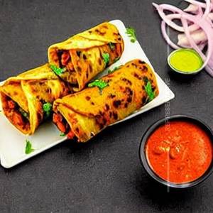 Kathi Fish Amritsari Tikka Roll