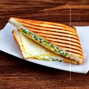 Mayo Egg Panini Sandwich