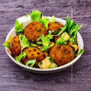 Aloo Patty Salad