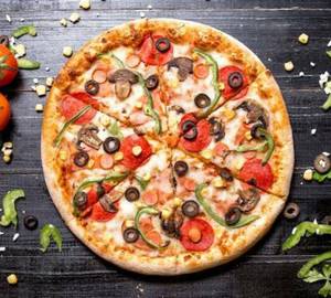 Onion Black Olives Pizza