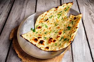 Garlic naan