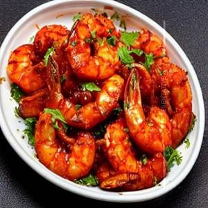 Prawns fry