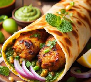 Chicken Seekh Kebab Roll