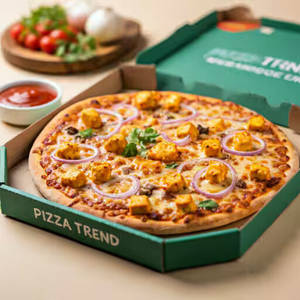 Cheese with Onion and Paneer Pizza [7 inches]